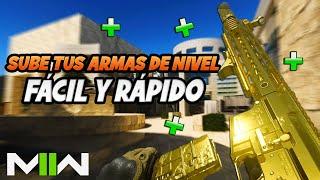 La MANERA MÁS FÁCIL de SUBIR ARMAS DE NIVEL en MODERN WARFARE 2