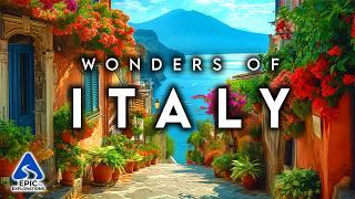 WONDERS OF ITALY  Most Amazing Places Villages & Fun Facts  4K Travel Guide