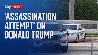 Trump Man arrested and AK-47 rifle recovered after apparent assassination attempt