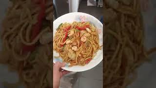 Pancit Miki with bihon. How to make filipino style pancit miki.