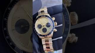 timeXchange ROLEX Daytona gold 18k Champagne dial complete set ref.62638