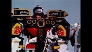 Dino Ultrazord vs Mutitis  E29 Island of Illusion  Mighty Morphin  Power Rangers Official