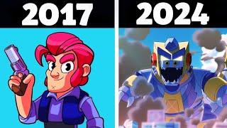 ALL BRAWL STARS ANIMATIONS 2017 - 2024