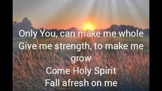 Come Holy Spirit - Lyrics - Planetshakers