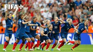 England v France Full Penalty Shoot-out  2011 #FIFAWWC Quarter-Finals