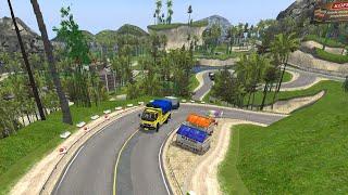 MOD MAP BUSSID GABUNGAN SUPER EKSTRIM DAN INDAH  BUS SIMULATOR INDONESIA