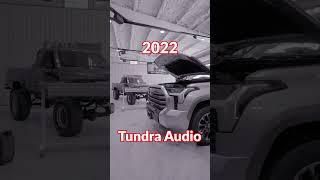 2022 Toyota Tundra Limited Audio System Upgrade - Factory Integration plug and play amplifiers.