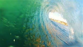 Golden Sunset Tubes - Bingin - Surfing Bali POV & Raw Land Footage