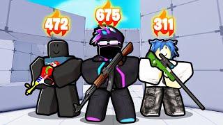 I played with THE #1 SQUAD in Roblox Rivals