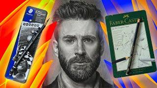 The Best Pencils For Your Dark Tones? - Staedtler vs Faber Castell