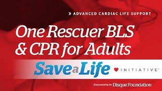 3e One-Rescuer BLS and CPR for Adults 2024