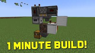 EASIEST Shulker Loader Filler  Minecraft 1.20 Tutorial  Automatic and Easy  2 minute tuts #4