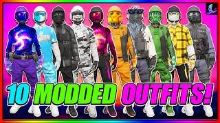 GTA 5 HOW TO GET 10 MODDED OUTFITS ALL AT ONCE *AFTER PATCH 1.69* GTA Online