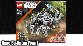 Idee super Umsetzung schlecht LEGO Star Wars Spider Tank The Mandalorian Review