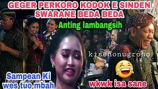 Anting& Mbah Waluyo  geger perkoro kodok e sinden sing swarane beda beda@Dalange ngakak wkwkwk 