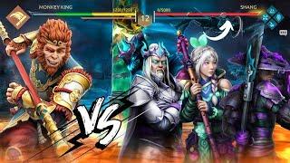 Monkey king vs All Bosses Crazy Fight Chronicles -2 *Outcast of dynasty*  Shadow Fight 4 Arena