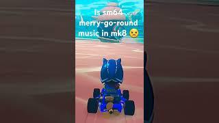 I was Playing Mario Kart 8 Deluxe but is sm64 merry-go-round music 