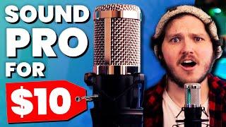 Make Any MIC Sound Pro In OBS For Cheap