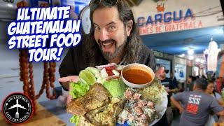 EATING EVERYTHING WE FOUND IN A GUATEMALAN STREET FOOD MARKET