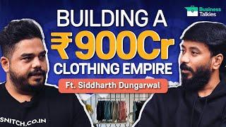 How to start a clothing brand in India ft. Siddharth Dungarwal  Snitch  Business Talkies