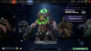 DOTA 2 NEW Battle Pass 2021 Aghanims  Immortal Treasure