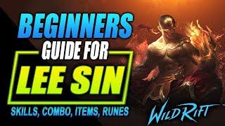 Lee Sin Wild Rift Guide  Combos Skills and Items  League of Legends