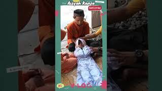 KANZA KESURUPAN DI RUMAH PAK USTAD #shorts