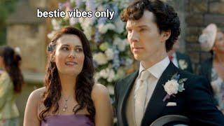 Janine and Sherlock giving me bestie vibes only for 5 minutes