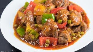 Pork Mechado  Mechadong Baboy Recipe  How to Cook Mechado  Panlasang Pinoy