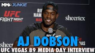 AJ Dobson Excited For Edmen Shahbazyan Fight Because Hes in The Video Game  UFC on ESPN 53