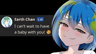 Actually Repopulating Earth Chan   Character.ai