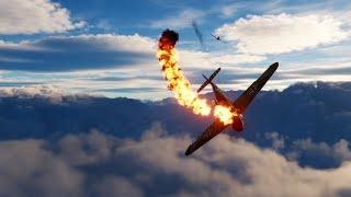 Double Trouble P-51s take down a Bf 109  DCS World PVP