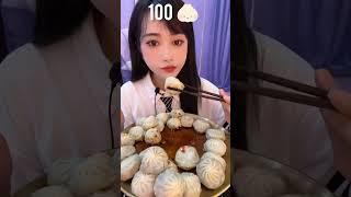 Eating Challenge  100 Dumplings MoMos   #asmr #food #shorts