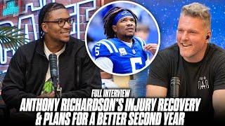 Anthony Richardson Talks Recovering From Injury & What He Learned His Rookie Year  Pat McAfee Show