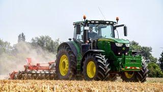 John Deere 6175R & Kuhn Optimer 503R im Einsatz 4K