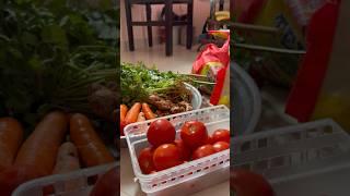 Mini Vlog #54 Vegetables stocking for a week #shorts #minivlog #dailyvlog #vegetables