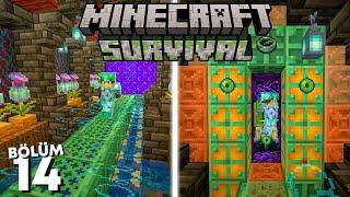 Çığırtkanın Gizli Özelliği İle Ende Geçiş - Minecraft Survival #14