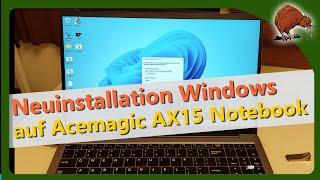 AceMagic AX15 Treiber für Windows Neuinstallation