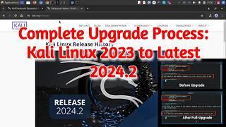 Upgrade Kali Linux to 2024.2 Full Tutorial How to  NEW 