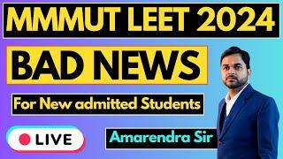 MMMUT LEET  2024 II Bad News @PolytechnicPathshala