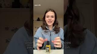 Testing the limited edition LUSH Super Milk Perfume discontinued #fragrance #perfumetiktok