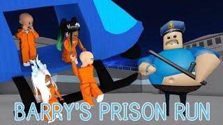 BOBBY AND PABLO PLAYING BARRY PRISON RUN ALL PARTS w The Crystalline Gamerz  Roblox Funny Moments