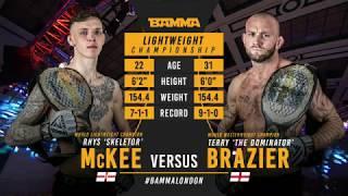 BAMMA 36 Rhys McKee vs Terry Brazier