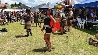 Medieval Madness Festival 2020 - Hula Hoop Dancing By Joy Donaldson feat. Clan Celtica