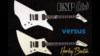 Harley Benton EX-84  --VS--  LTD Snakebyte