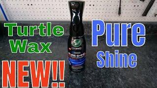 Turtle Wax Hybrid Solutions Pure Shine Misting Detailer Acrylic PolymerGraphene Infused