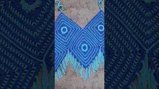 boho toptutorial on my channel #crochetworld #crochetpatterns #shortvideo #crochetprojects #shorts