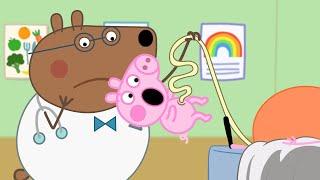 Baby Peppa Born in Hospital  Peppa Pig Funny Animation