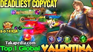 Valentina Best Build In 2022  Top 1 Global Valentina Takapedia.com - Mobile Legends
