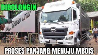 Proses Panjang Menuju Mbois Seminggu Berlalu Tronton Hino Baru Siap Meng Aspal